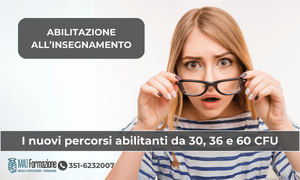 Abilitazione docenti: questione di CFU