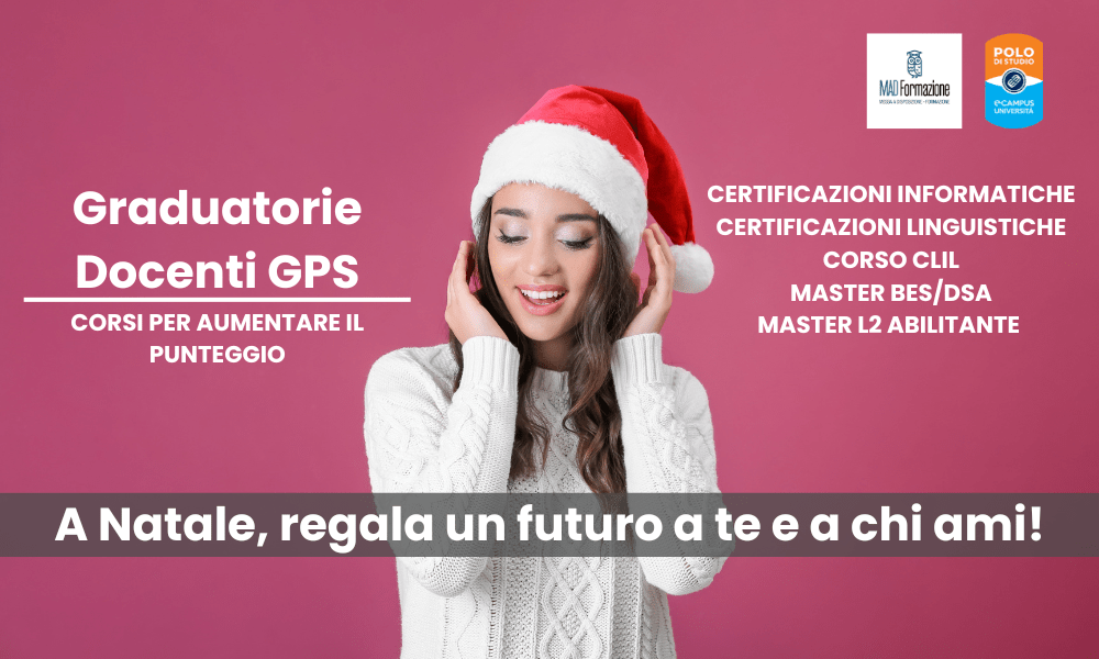 Idee regalo Natale 2024: GPS, tutti i corsi per aumentare punteggio