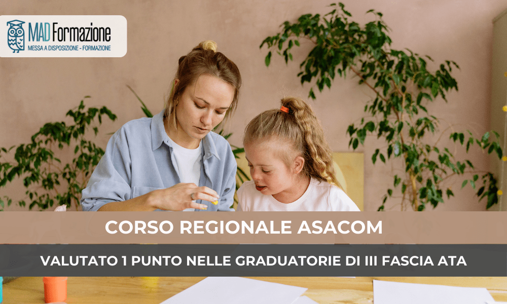 Corso regionale ASACOM per personale ATA