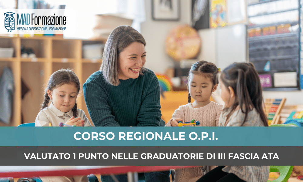Corso regionale OPI per personale ATA