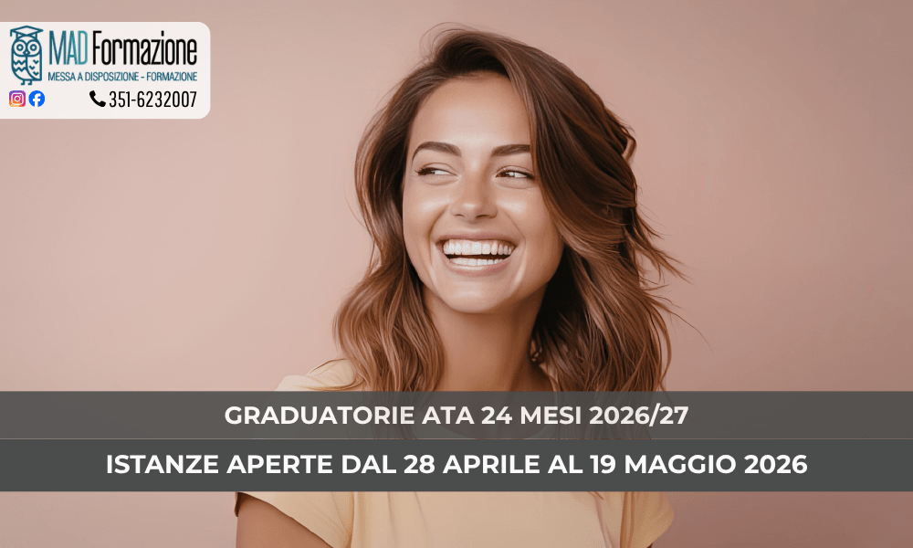 Graduatorie ATA 24 mesi 2026: requisiti, scadenze e obbligo CIAD. Guida completa